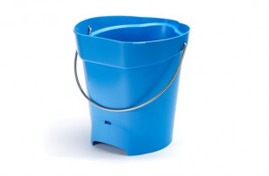 Bucket 12 L, Plastic, Blue - Img 3
