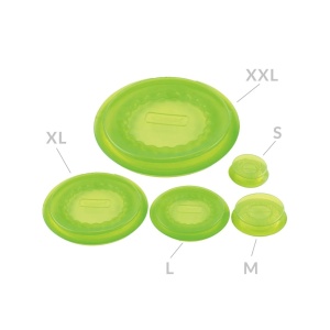 Capace Silicon Capflex Ø 4 - 16 cm, Set 5 buc - Img 2