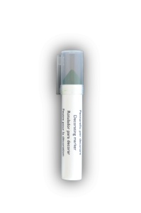 Carioca Alimentara, 1 Writing Cap, Large Tip, Green, 2 ml - Img 1