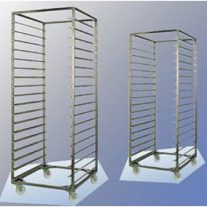 Carucior Inox Rastel Tavi - 20 Etaje, Tavi 80 x 60 cm - Img 2