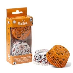 Chese L Halloween paper, Ø 5 x H 3.2 cm, 36 pcs - Img 1