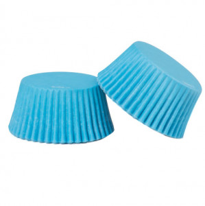 Chese L Paper Blue, R 5 x H 3.2 cm, 75 pcs - Img 1
