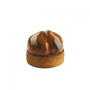 Chestnut, Ø6xH3.5cm - Silicone mould Monoportii Grolet, 20 cavities