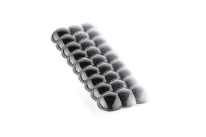 Chocolate bars 15.6 x 6.1 x H 1.4 - Polycarbonate mould Bubbles, 4 cavities (CH011) - Img 3