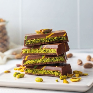 Chocolate bars 15 x 7 x H 2 cm - Polycarbonate mould Dubai, 1 cavity - Img 2