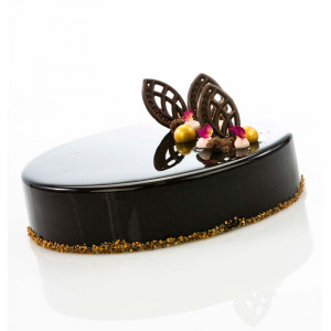 Chocolate Decorations Exclusive Various Double Chocolate Decorations, 4.5 x 2.5 cm, 390 gr, 310 pcs - Img 2