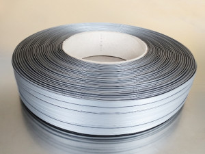 Clipband Silver 0.7 mm, Roll 500 m - Img 1