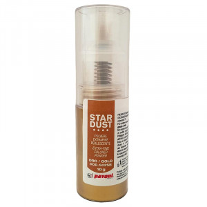 Colouring Powder Glittery Glittery Gold Glitter Powder without E171, Pump Pump Bottle 10 gr