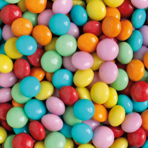 Colourmix csokoládé lapított gyöngyök Ø 10 mm, 1 kg - Img 4