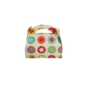 Cutie Dreptunghiulara cu Maner, Desert, Carton Design Caleidoscop 17 x 10 x H 11 cm - Img 2