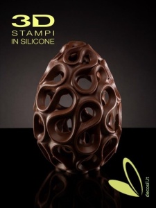 Cygnus Medium Egg Silicone Mould, Ø 12.5 x H 18 cm