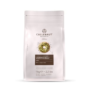 Dark Chocolate Vermicelli Decorations Barry Callebaut, 1 kg