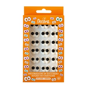 Decor Sugar Decor - Eyes Ø 1.5 cm, 18 pieces - Img 1