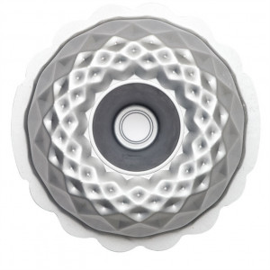 Diamant sütőforma, Ø 20 x H 8 cm, tapadásmentes acélból készült - Img 4