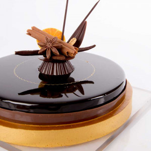 Double Dark Chocolate Biscuits, Ø 4.4 cm, 900 gr, 210 pieces - Img 2