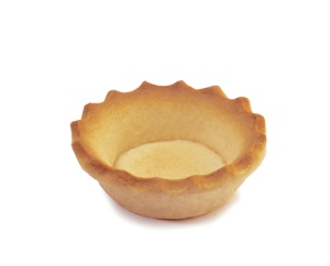 Édes, margarinnal készült, kerek MiniTarte tésztalapok, Ø 4,5 cm, Confiletas, 245 db