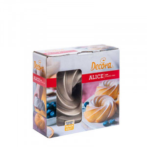 Forma Coacere Model Alice Mini, Ø 10 x H 5 cm, Aluminiu Antiaderent - Img 2