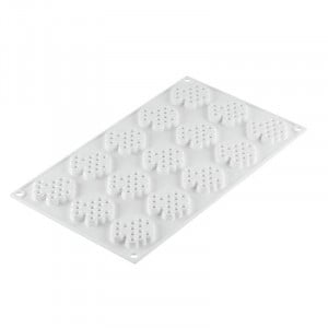 Forma Silicon Decor Top/Insertie, Fagure Ø 4.5 x H 0.8 cm, 15 cavitati (MIEL 8) - Img 2