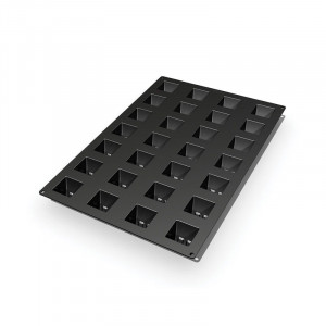 Forma Silicon Grustello Monoportii 5.2 x 5.2 x H 6.1 cm, 28 cavitati, 103 ml (SQ022) - Img 2