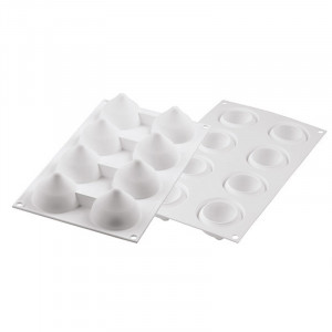 Forma Silicon Picatura Goutte Ø 5.4 x H 4.1 cm, 8 cavitati, 55 ml - Img 2