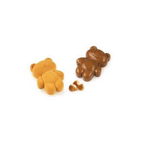 Forma Silicon Ursuletul Teddy Bear 7.9 x 5.6 x H 2.7 cm, 8 cavitati x 68 ml - Img 5