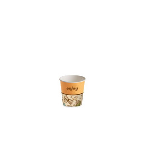 Groovy Carton Tumbler, Ø 6.25 x H 6.25 cm, 4 oz, 115 ml, Set 84 pcs