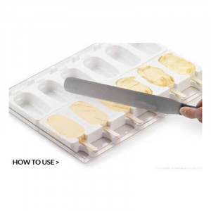 Inghetata Classic - Set 2 Matrite Silicon 12 cavities 9.3 x 4.85 x H 2.5 cm - Img 6