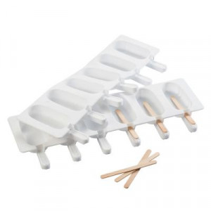 Inghetata Ice Dessert - Set 2 Matrite Silicon 12 cavitati - Img 1