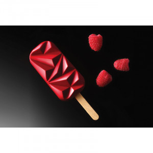 Inghetata Ice Ice Dessert Shock - Set of 2 Silicone moulds 12 cavities 9.2 x 4.7 x H 2.5 cm - Img 6