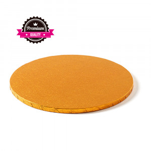 Kerek narancssárga tortaforma, Ø 35 x H 1,2 cm
