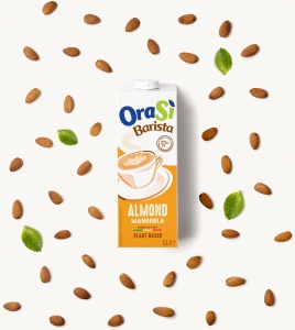 Lapte de Migdale OraSi Barista, 1 L