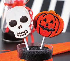 LolliPops Model Halloween, Plastic Mould 4 Cavities Ø 7 x H 0.9 cm, Set of 2 Pieces - Img 2