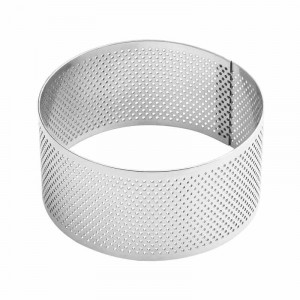 Mikroperforált Tarte Viennoiserie Johan Martin kerek Ø 9 x H 4,5 cm