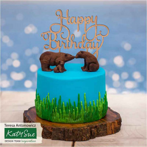 Moulding Silicone Border / Decoration Turtle 10 x 5 cm - Img 5