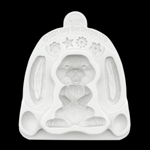Mulaj Silicon Bunnies Paste 5.5 x 1.5 x H 6.5 cm - Img 3