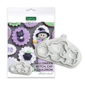Mulaj Silicon Halloween, 3 Subiecte Ø 3.8 - 6.8 cm - Img 1