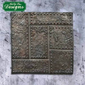 Mulaj Silicon Textura Placa Metal Nituita, 10 x 10 cm - Img 3