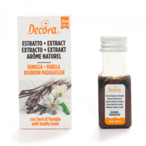 Natural Bourbon Madagascar Bourbon Vanilla Extract, 20 ml - Img 1