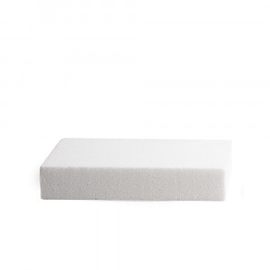 Négyszögletes polisztirol forma 30 x 30 x H 5 cm
