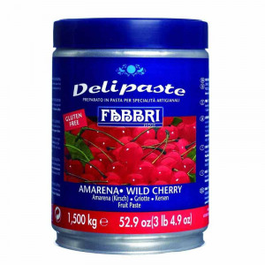 Pasta concentrata Delipaste Amarena Fabbri, 1.5 kg