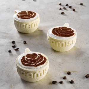 Pavoflex 30x40-es forma, Tiramisu-csésze, 8,8 x 7,2 x H 4,3 cm, 12 üreges, 140 ml - Img 4