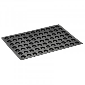 Pavoflex forma 60x40cm Savarin Kerek Savarin Ø4xh1.3cm, 77 üreg, 13 ml - Img 3