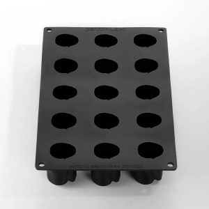 Pavoflex Romance40time mould 15 cavities, Ø 4 x H 4.5 cm, 40 ml - Img 2