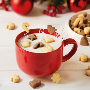 Plastic Christmas Cutters - Mini Cookies 1.8 - 3 x 2.8 x H 1.2 cm - Img 4
