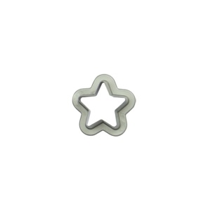 Plastic Christmas Cutters - Star, Ø 3.5 x H 2.2 cm - Img 1