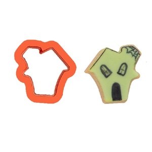 Plastic Halloween - Haunted House, Ø 3.8 x H 2.2 cm - Img 2