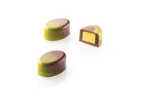 Polikarbonát + szilikon formakészlet, 24 üreg, 2,3 x 3,3 x H 1,5 cm, 8,5 ml (CH014) - Img 2