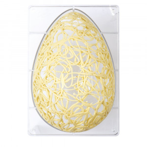 Polycarbonate chocolate mould 1000 gr, 1 Cavity 33x21.5xH10.5cm