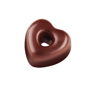 Polycarbonate mould Iconic Range 21 Praline Hearts, 2.9 x 3 x H 1.6 cm, 10 gr - Img 2
