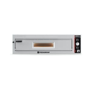 Professzionális pizzasütő, 9 x Ø 30/34 cm, hőmérséklet 450⁰C, modell ENTRY MAX 9, Pizza Group